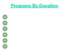 Programs By-Donation

  Super Brain Yoga
  Twin Hearts Meditation
  Pranic Healing Clinics
  Yoga Yoga
  Meditation
  and more...